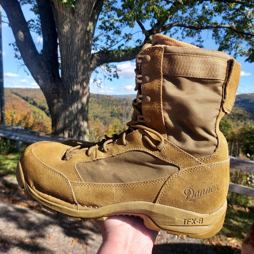 Danner Desert TFX G3 Coyote Brown Military Tactical Boots 24321 Mens 10.5 D